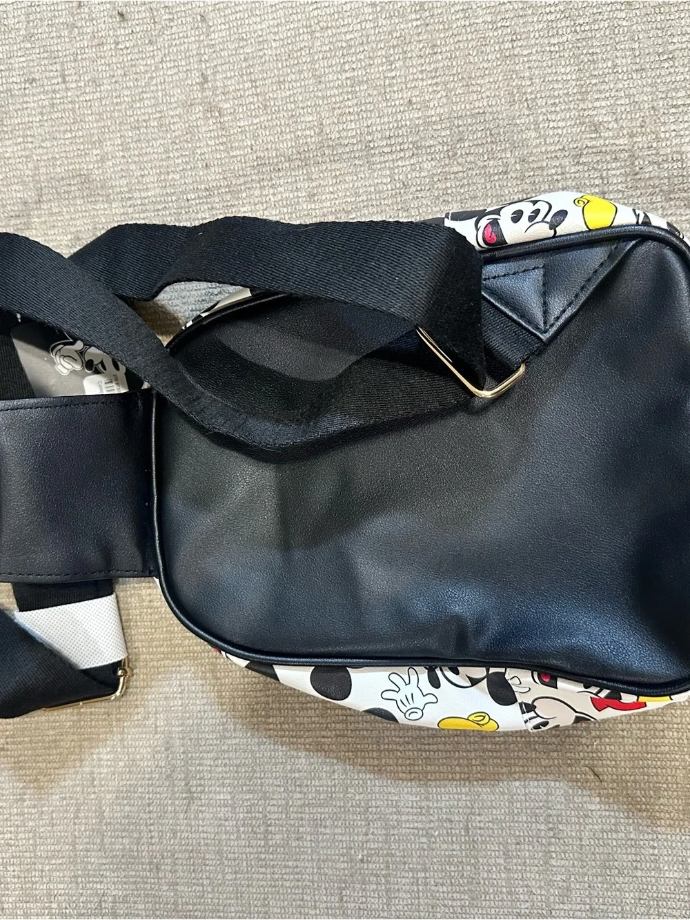 Brand new Disney Mickey Mouse White Logo Crossbody Bag